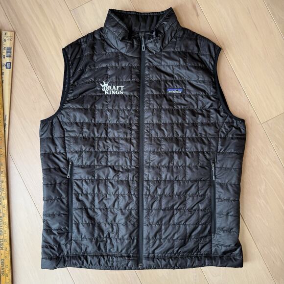 Patagonia Nano Puff Vest XL Black Insulated Full Zip Minimalist Outerwear - Picture 3 of 9
